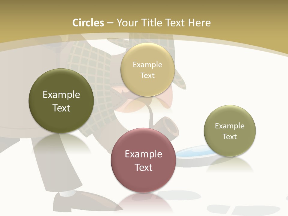 White Looking Design PowerPoint Template