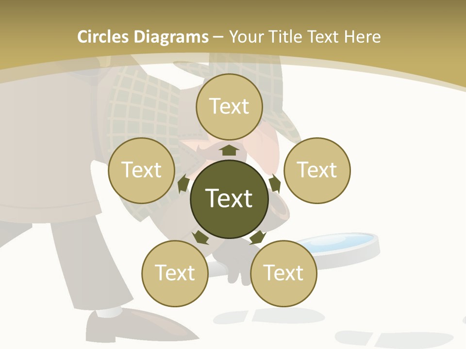 White Looking Design PowerPoint Template