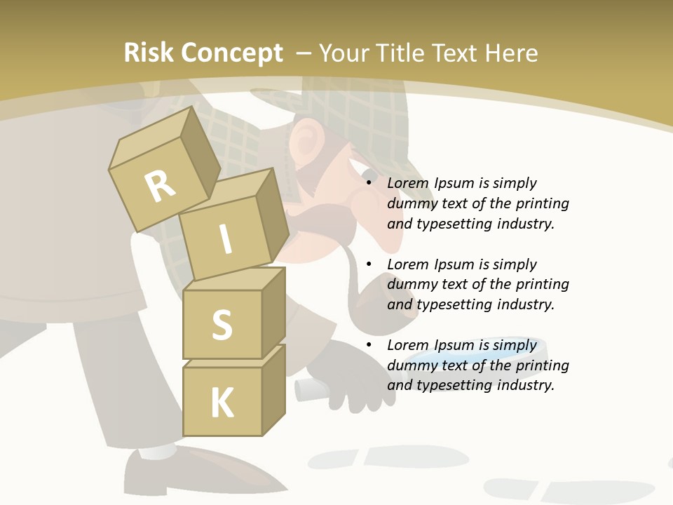 White Looking Design PowerPoint Template