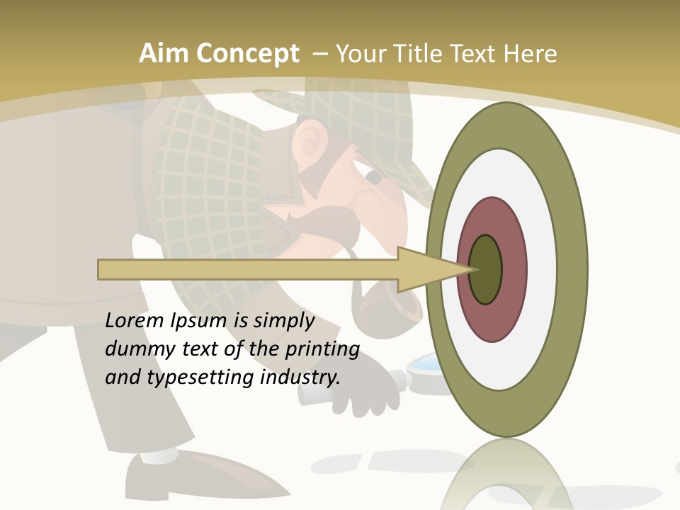 White Looking Design PowerPoint Template