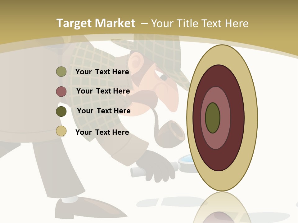 White Looking Design PowerPoint Template