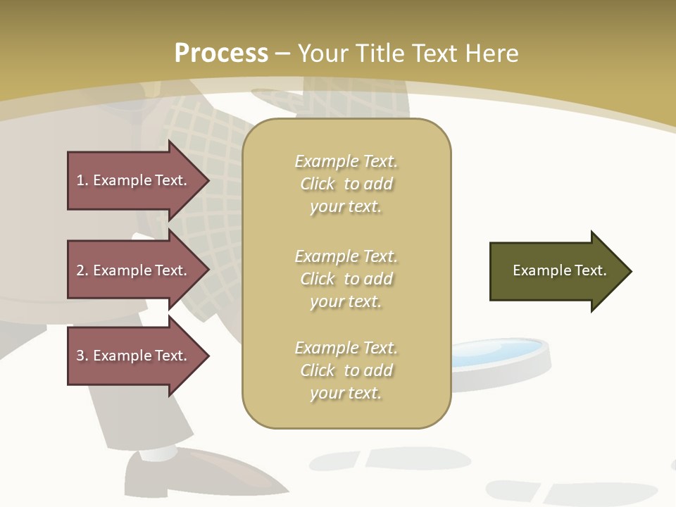 White Looking Design PowerPoint Template