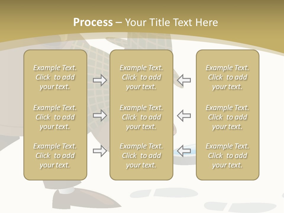White Looking Design PowerPoint Template