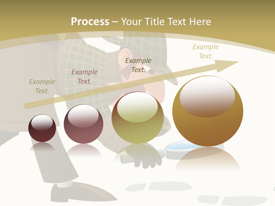 White Looking Design PowerPoint Template