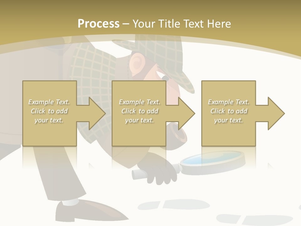 White Looking Design PowerPoint Template
