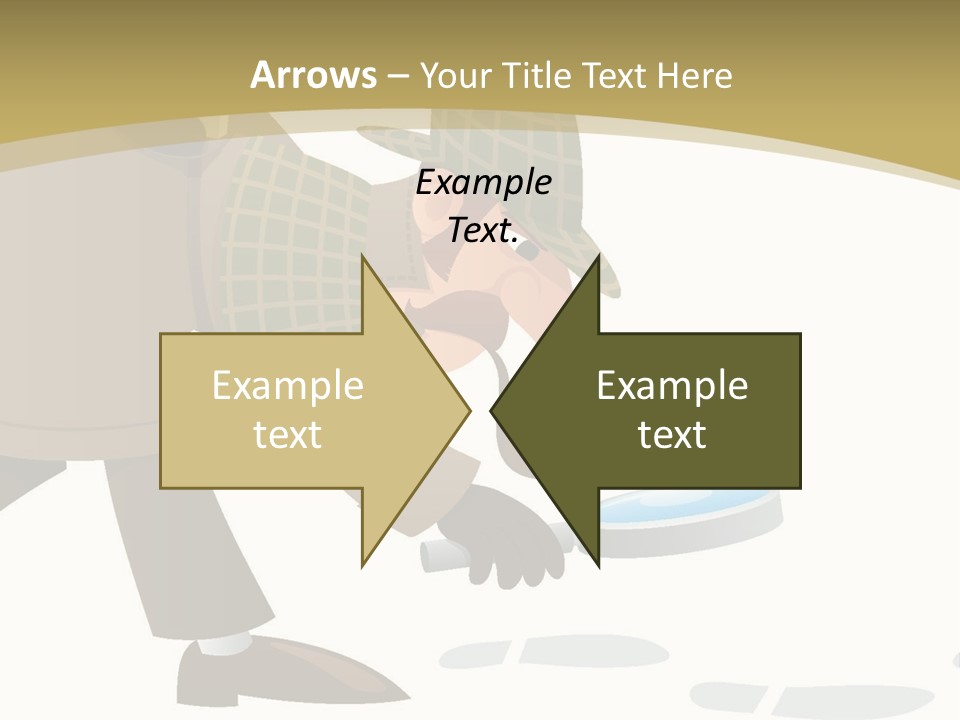 White Looking Design PowerPoint Template