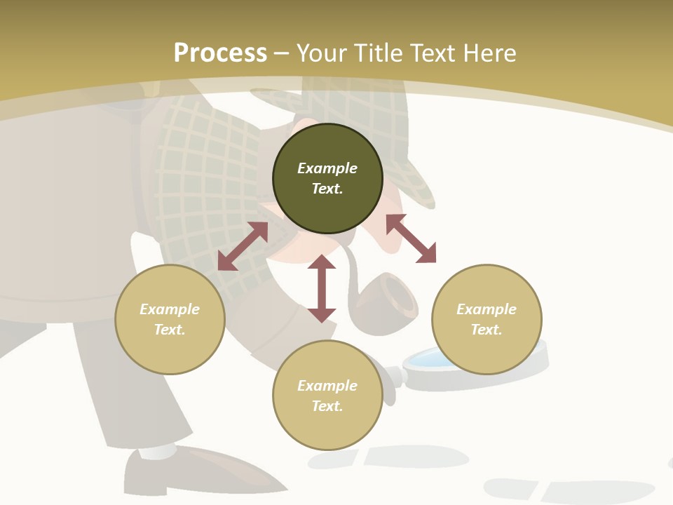 White Looking Design PowerPoint Template
