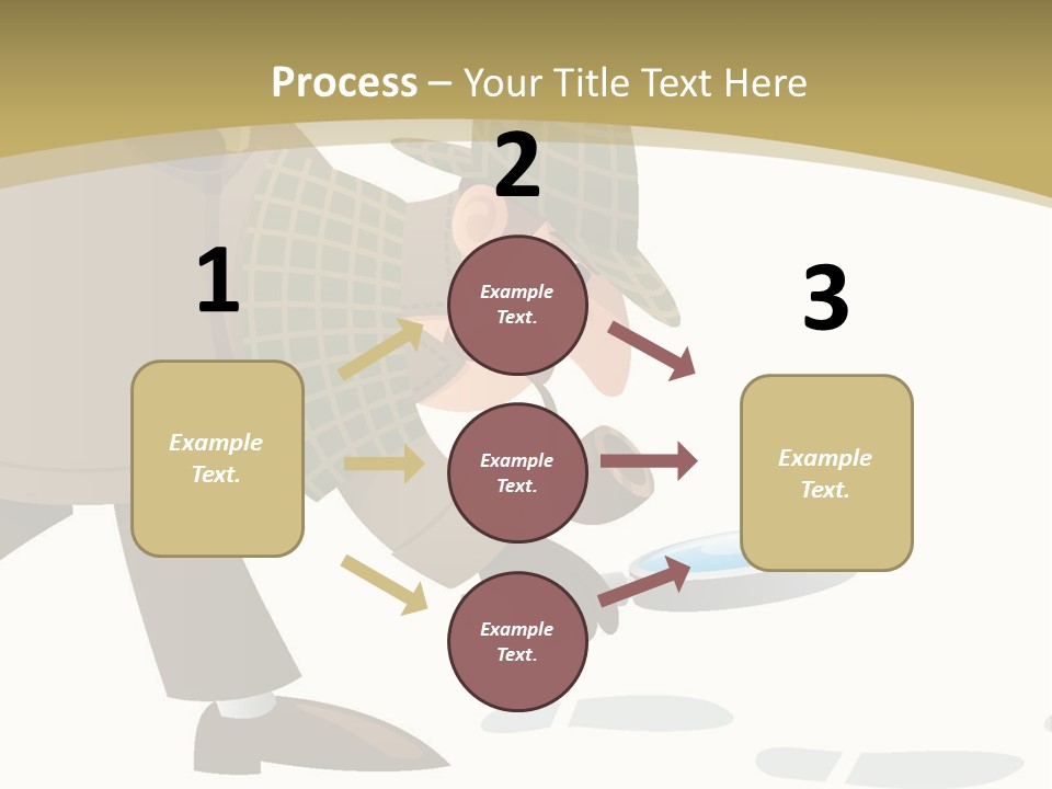 White Looking Design PowerPoint Template