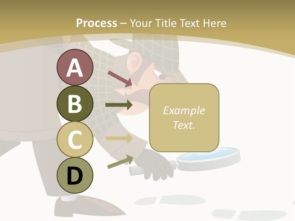 White Looking Design PowerPoint Template