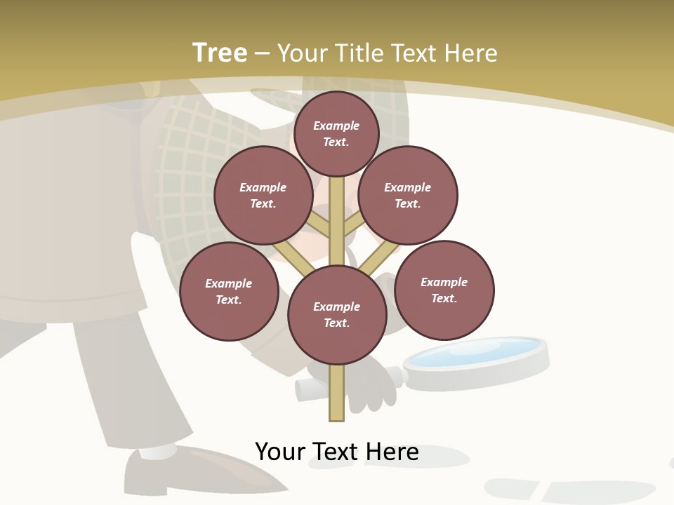 White Looking Design PowerPoint Template