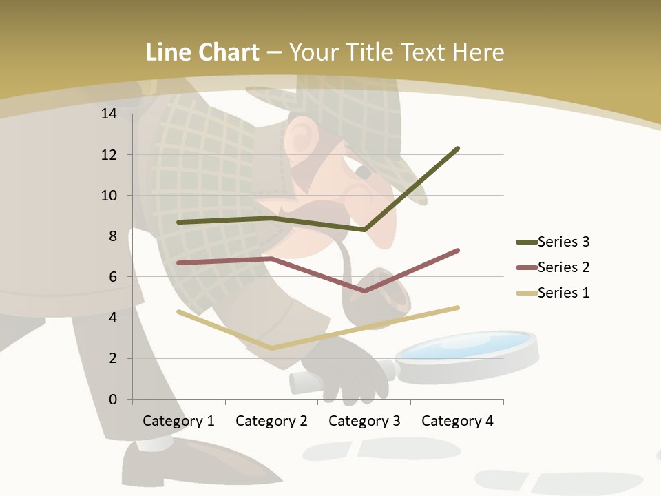 White Looking Design PowerPoint Template
