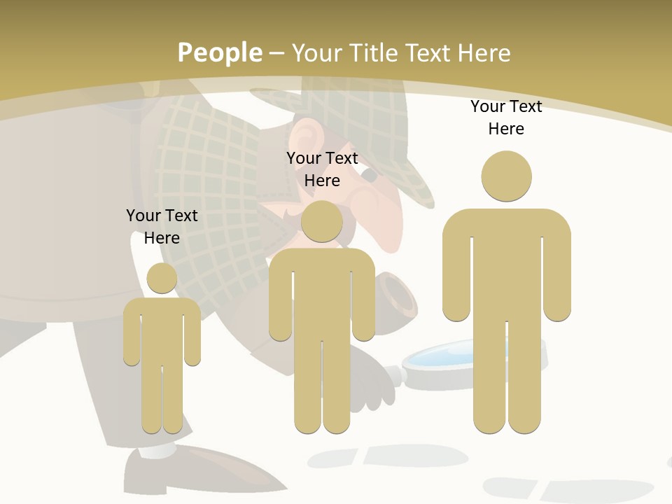 White Looking Design PowerPoint Template