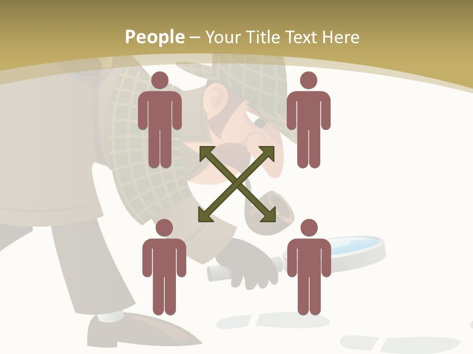 White Looking Design PowerPoint Template