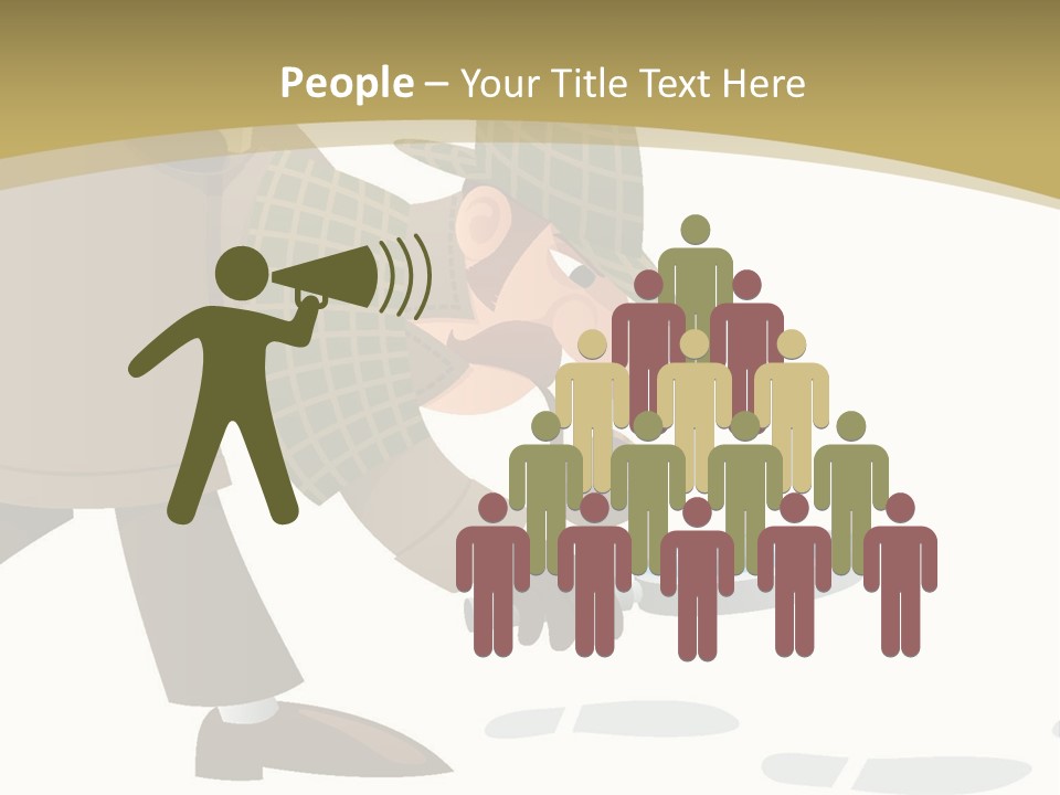 White Looking Design PowerPoint Template