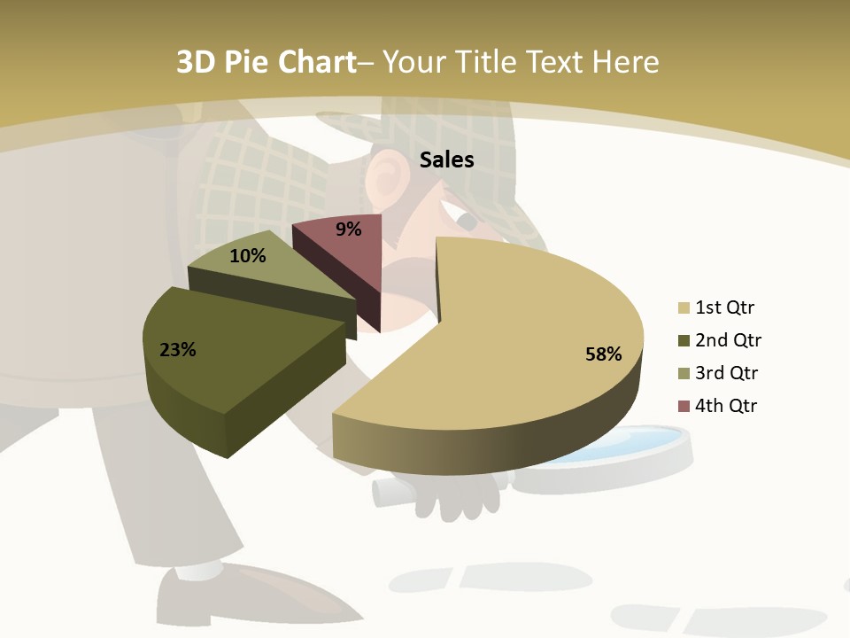 White Looking Design PowerPoint Template