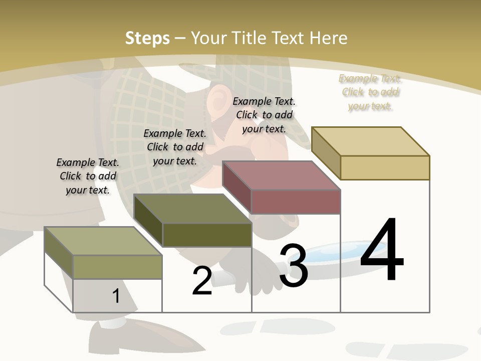 White Looking Design PowerPoint Template