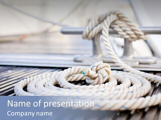 Transportation Yacht End PowerPoint Template