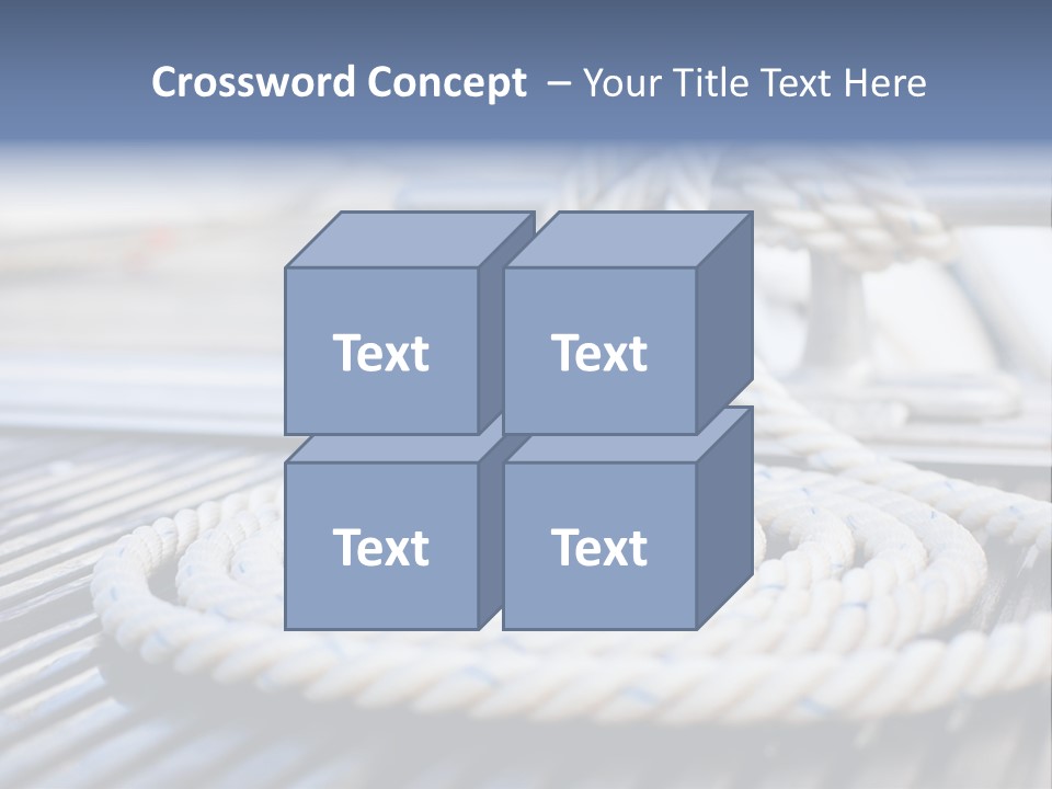 Transportation Yacht End PowerPoint Template