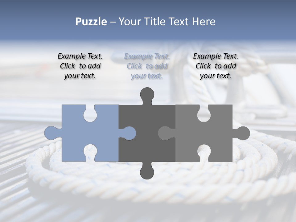 Transportation Yacht End PowerPoint Template