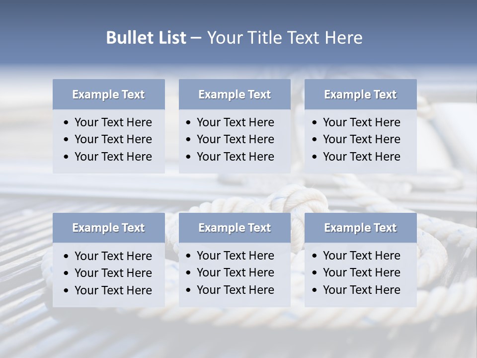 Transportation Yacht End PowerPoint Template