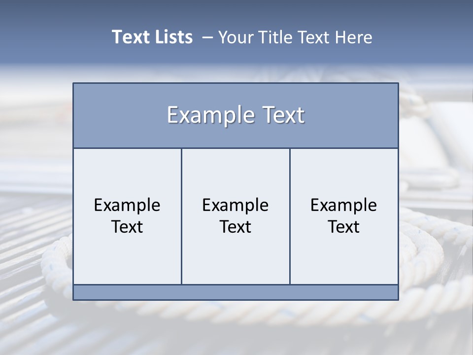 Transportation Yacht End PowerPoint Template