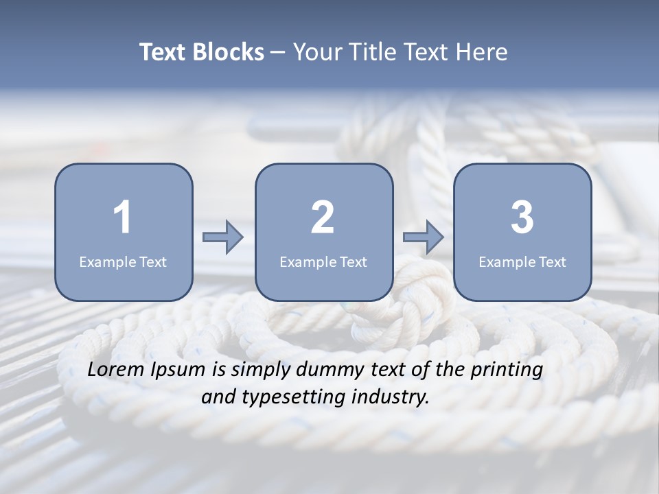 Transportation Yacht End PowerPoint Template