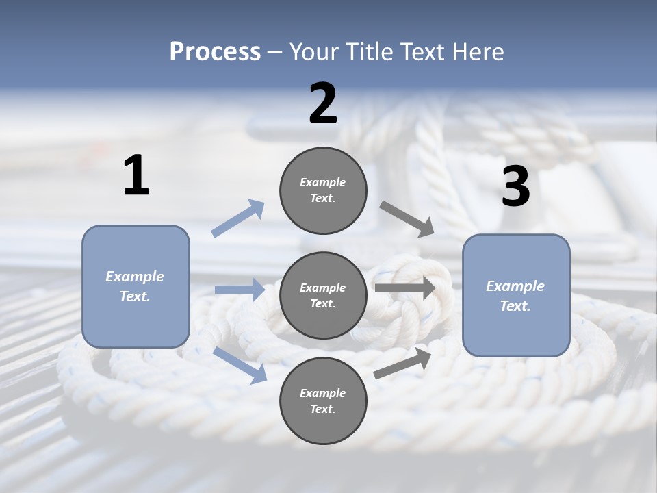 Transportation Yacht End PowerPoint Template