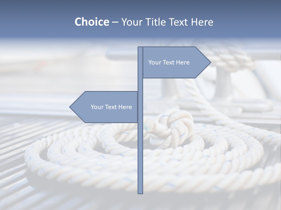 Transportation Yacht End PowerPoint Template