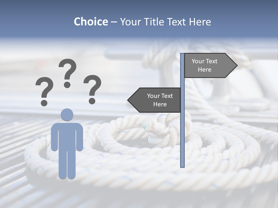 Transportation Yacht End PowerPoint Template