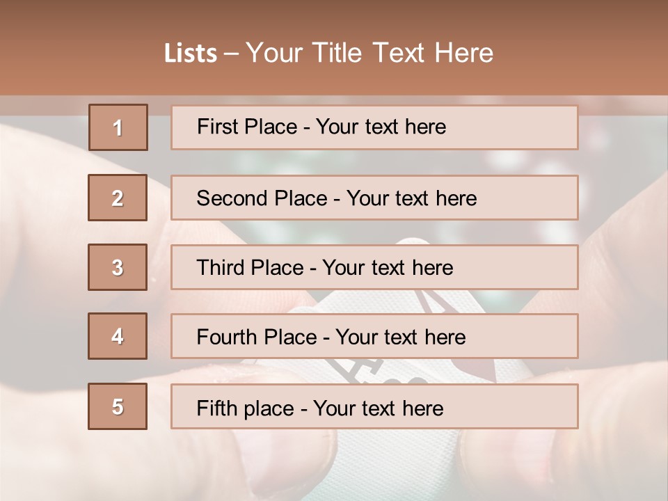 Risk Cash Strategy PowerPoint Template