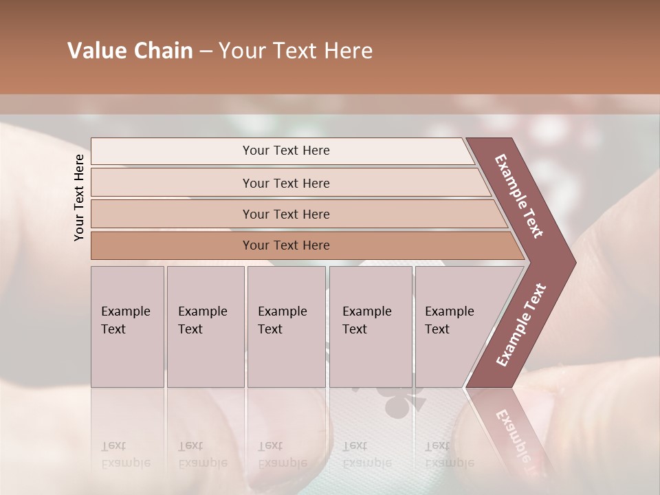 Risk Cash Strategy PowerPoint Template