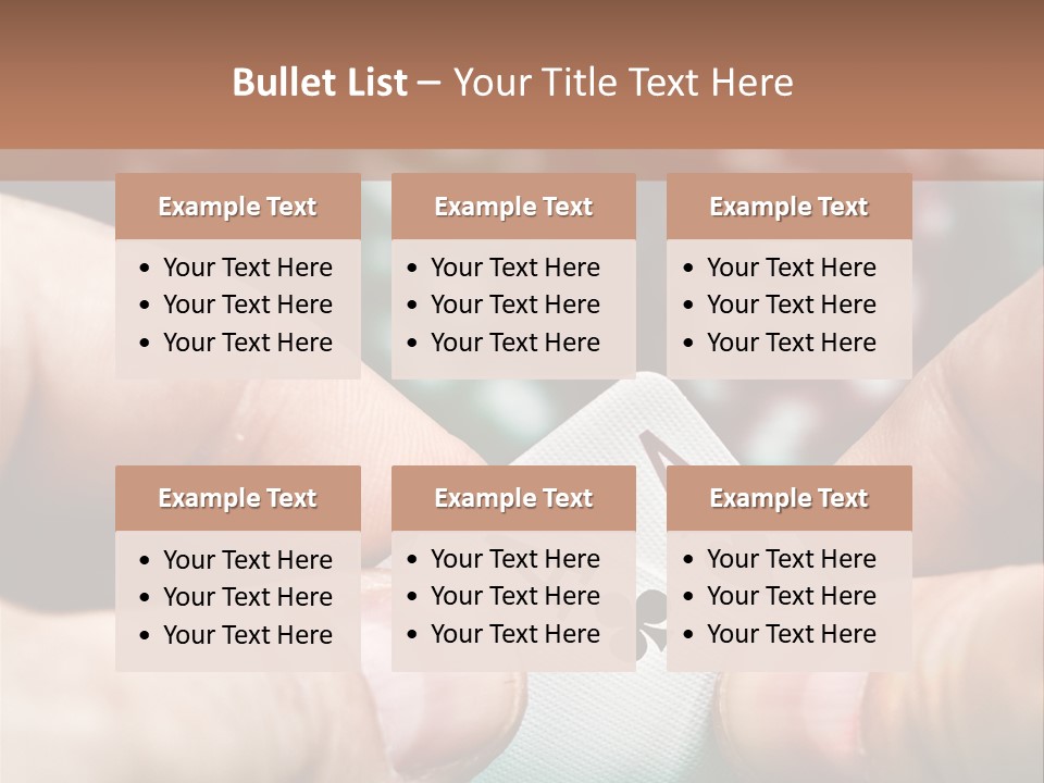 Risk Cash Strategy PowerPoint Template