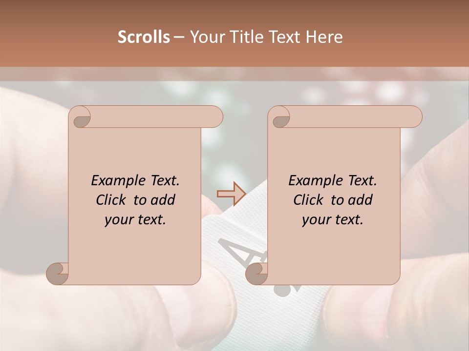 Risk Cash Strategy PowerPoint Template
