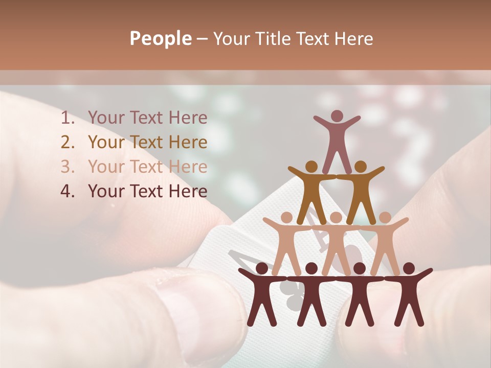 Risk Cash Strategy PowerPoint Template