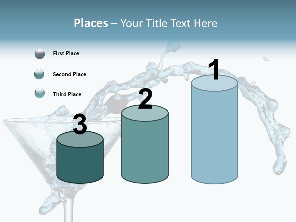 Celebrate Drop Party PowerPoint Template