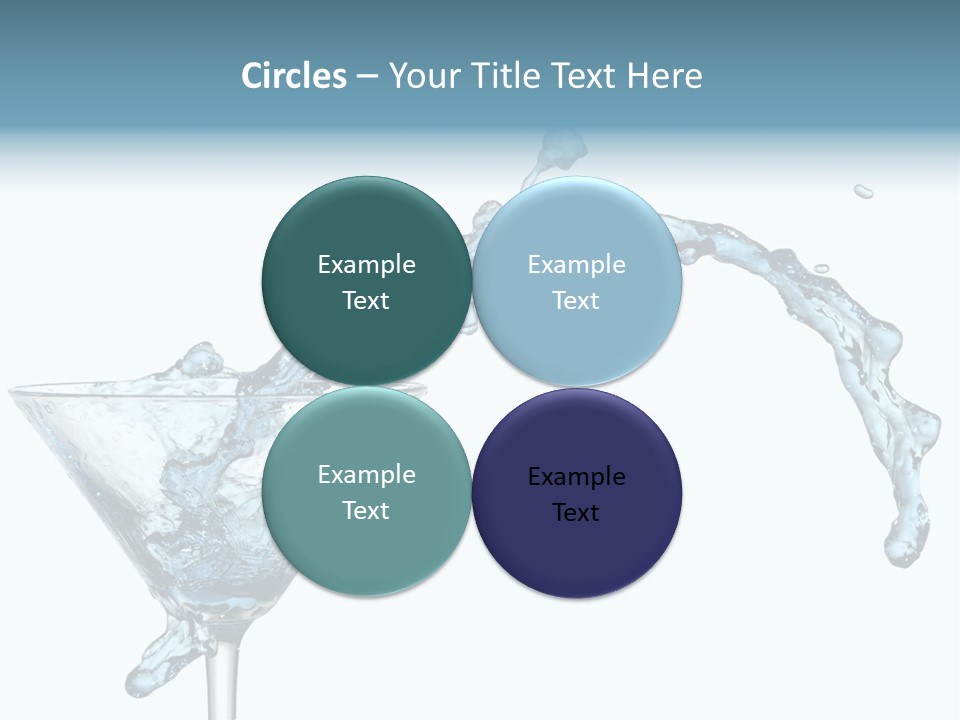 Celebrate Drop Party PowerPoint Template