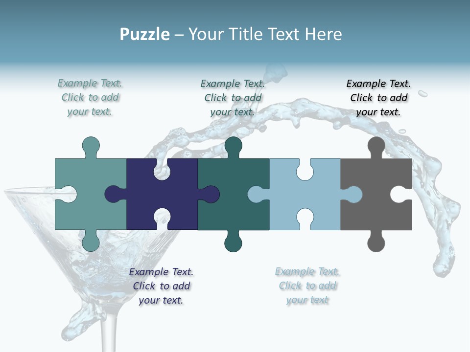 Celebrate Drop Party PowerPoint Template