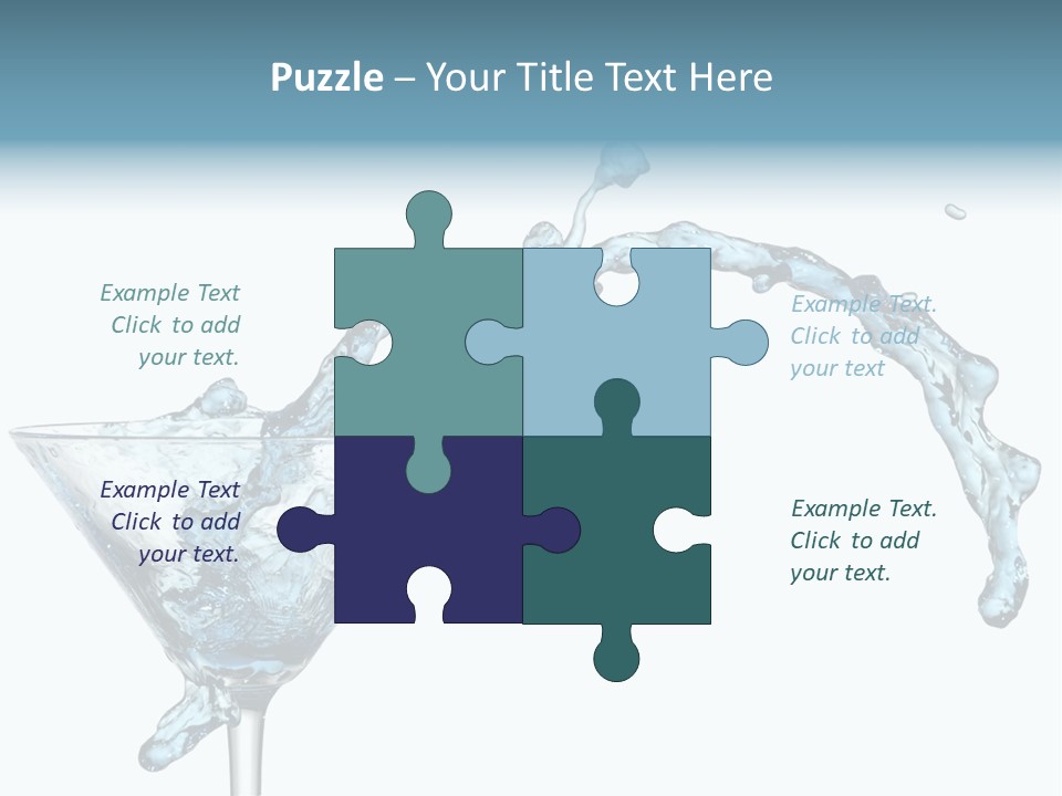 Celebrate Drop Party PowerPoint Template