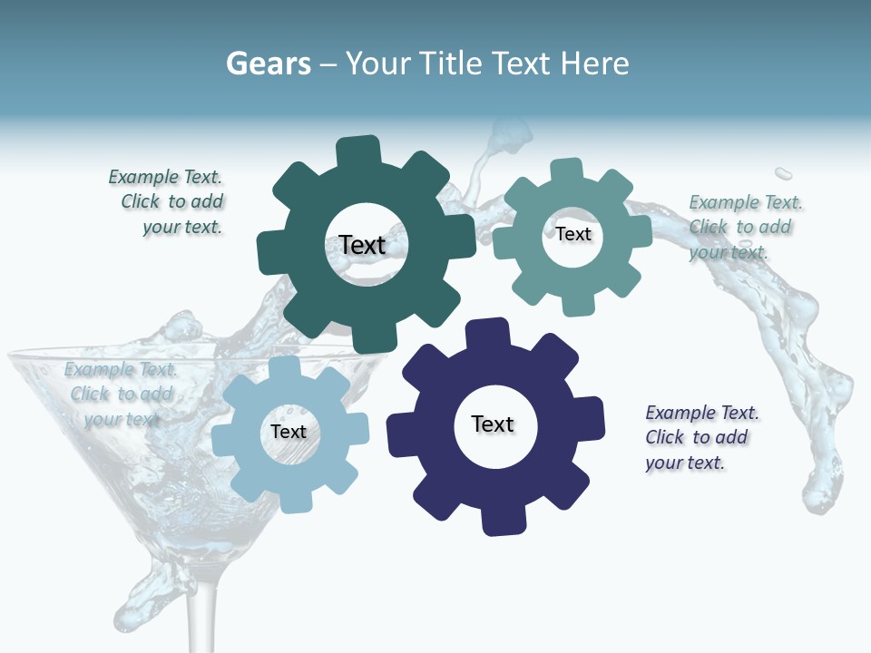 Celebrate Drop Party PowerPoint Template