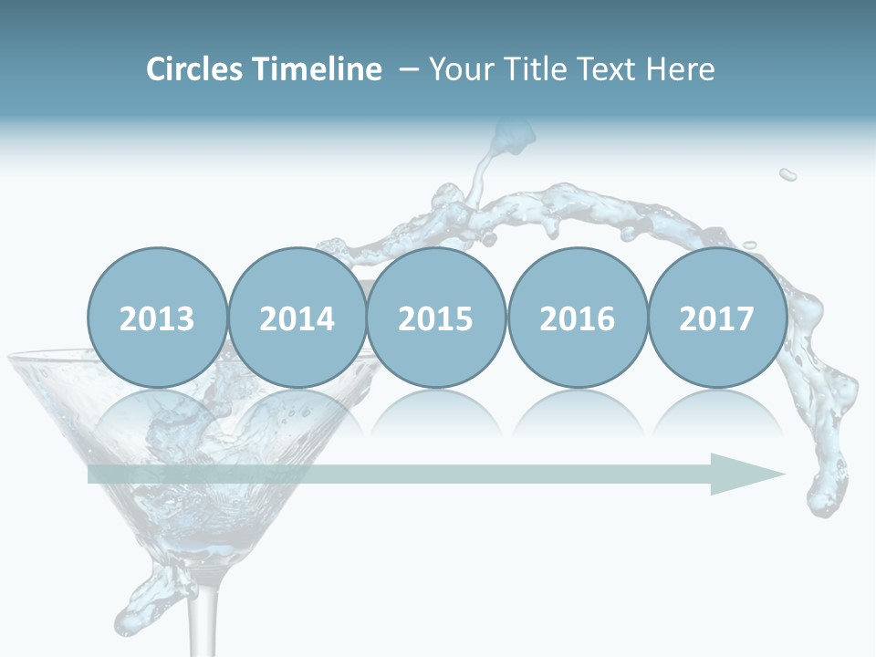 Celebrate Drop Party PowerPoint Template