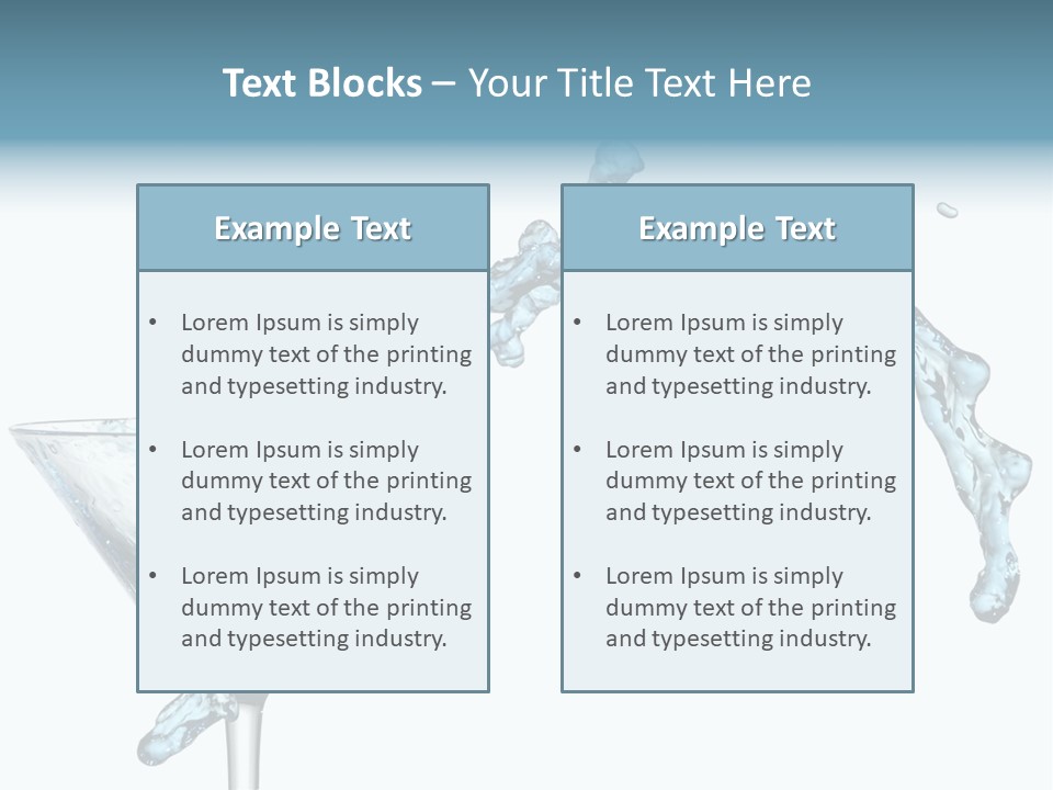 Celebrate Drop Party PowerPoint Template