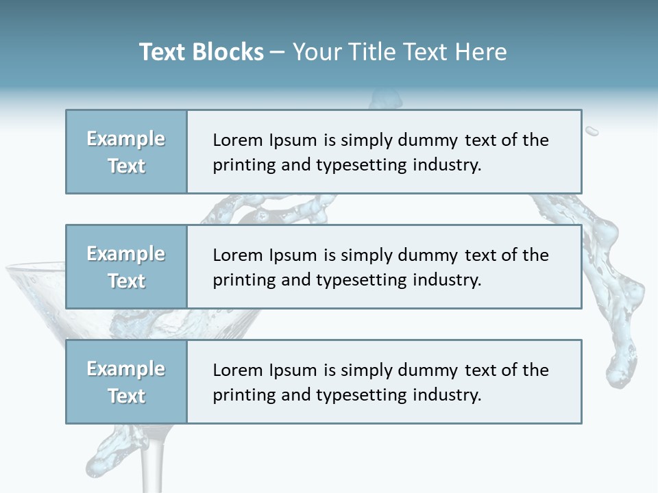 Celebrate Drop Party PowerPoint Template