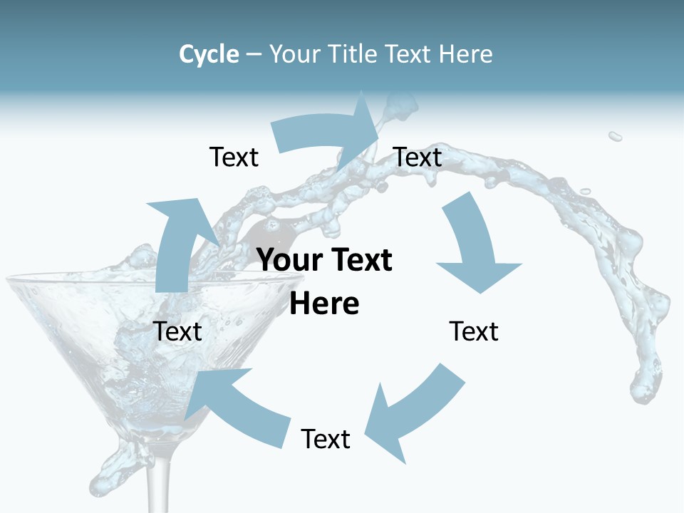 Celebrate Drop Party PowerPoint Template