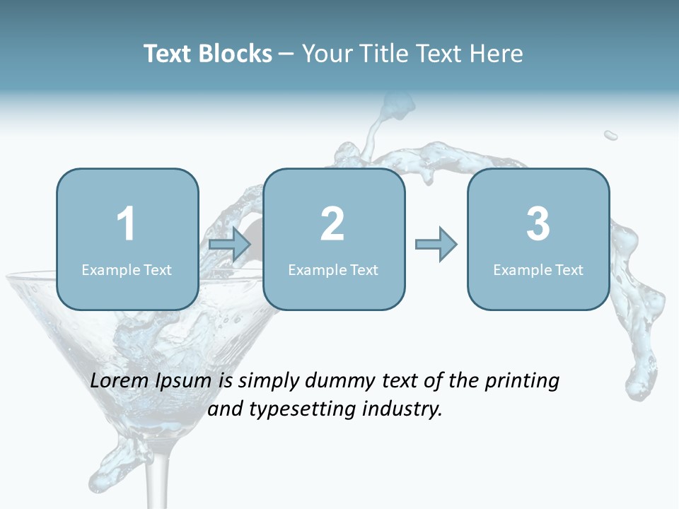 Celebrate Drop Party PowerPoint Template