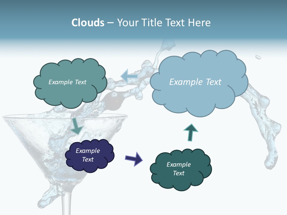 Celebrate Drop Party PowerPoint Template