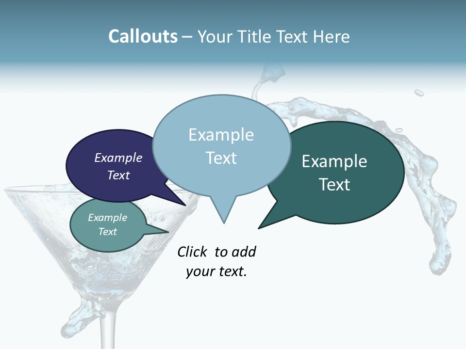 Celebrate Drop Party PowerPoint Template