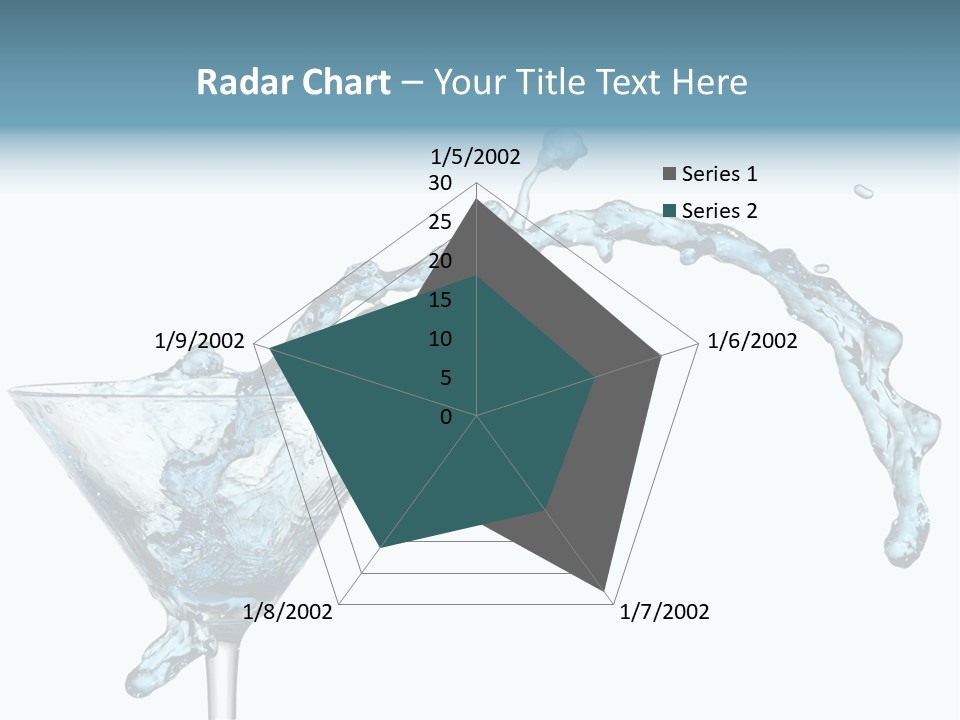 Celebrate Drop Party PowerPoint Template