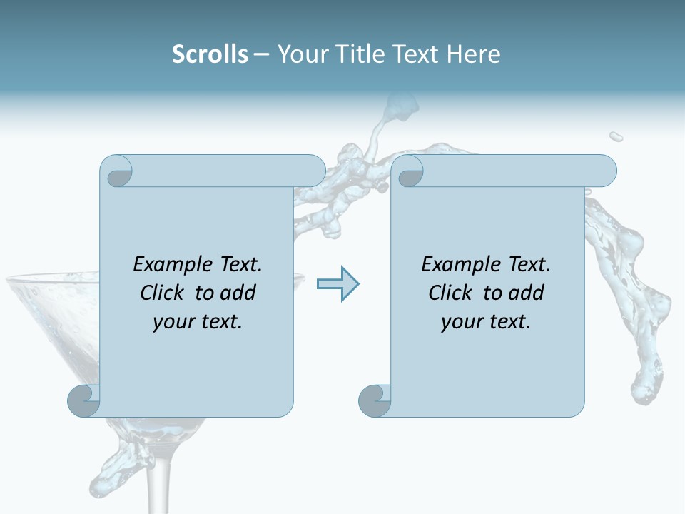 Celebrate Drop Party PowerPoint Template
