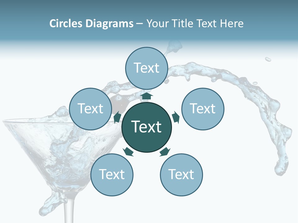 Celebrate Drop Party PowerPoint Template