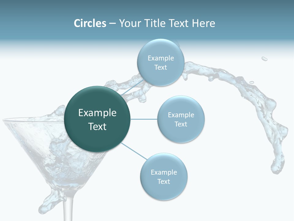 Celebrate Drop Party PowerPoint Template